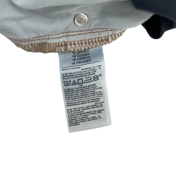 Old Navy Maternity Full Panel Wide-Leg Jeans Dark‎ Wash Size 16 Short - Picture 7 of 7